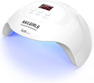 ジェルネイルライト usb式充電 UVLEDライト 36W 硬化ライト
