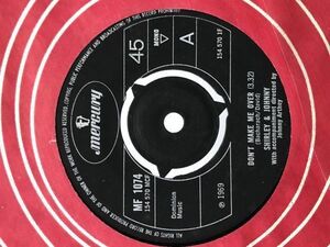 SHIRLEY&JOHNNY/DONT MAKE ME OVER. BABY BABY BABY シングルレコード