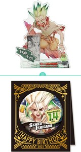 バースデイ缶バッジ 名場面ジオラマフィギュア 石神千空 Dr.Stone ジャンプショップ バースデー缶バッチ ドクターストーン
