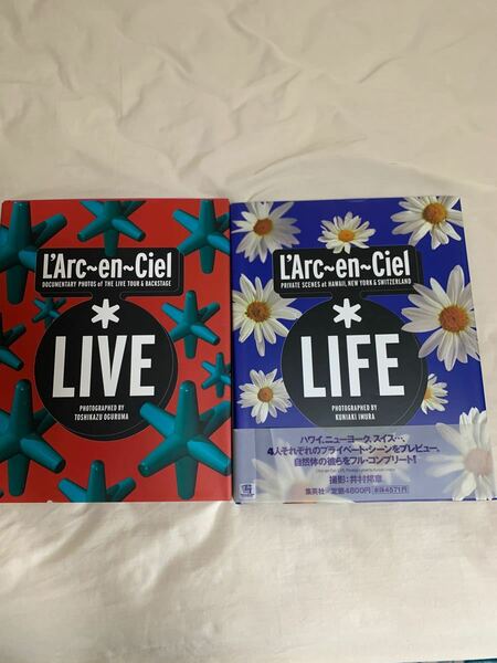 ＬＡｒｃ〜ｅｎ〜Ｃｉｅｌ 「Ｌｉｖｅ」 ＴＨＥ ＬＩＶＥ ＴＯＵＲ ＆ ＢＡＣＫＳＴＡＧＥ 「Life」 どちらか一冊