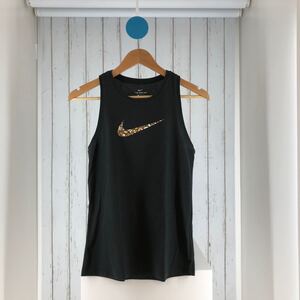 ナイキ NIKE タンクトップ 黒 ビッグロゴ ドライフィット