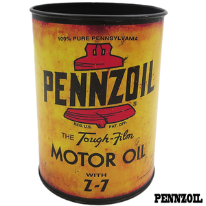 デスクトップ サイン カン スタンド　小物入れ　PENNZOIL