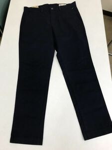 ●ＧＡＰ●新品●チノパン●ギャップ●紺●スリム●ウエスト91cmX股下76cm●クールビズ●ネイビー●32●N1-1