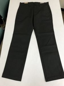 ●ＧＡＰ●新品●チノパン●ギャップ●グレー●ストレート●ウエスト91cmX股下81cm●クールビズ●32●N4-3