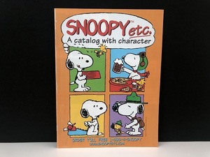 全47ページ スヌーピー PEANUTS カタログ SNOOPY etc USA オールド [pe-656]