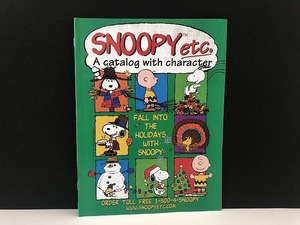 全47ページ スヌーピー PEANUTS カタログ SNOOPY etc USA オールド [pe-655]