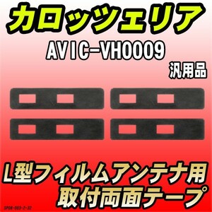 フィルムアンテナ用 両面テープ カロッツェリア AVIC-VH0009 L型アンテナ用 汎用タイプ