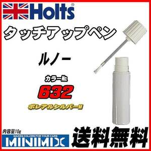 タッチアップペン ルノー 632 ボレアルシルバーM Holts MINIMIX