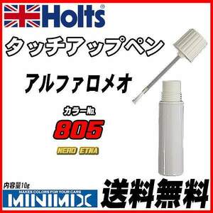 タッチアップペン アルファロメオ 805 NERO ETNA Holts MINIMIX