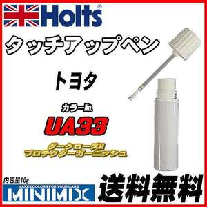 タッチアップペン トヨタ UA33 ダークローズMプロテクターガーニッシュ Holts MINIMIX