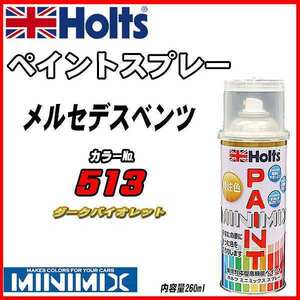 ペイントスプレー メルセデスベンツ 513 ダークバイオレット Holts MINIMIX