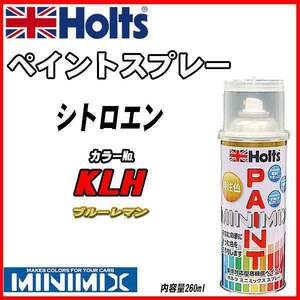 ペイントスプレー シトロエン KLH ブルーレマン Holts MINIMIX