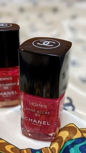 CHANEL VERNIS ROSE ECLAT91 13ml ネイルエナメル