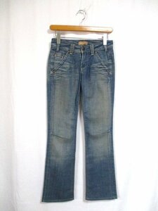 d272 American made YANUK Yanuk Denim jeans size 24 navy blue color series 71-8