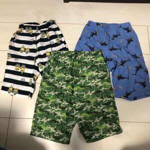 ステテコ ユニクロ 半ズボン シャーク 恐竜 ミニオン
