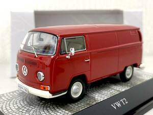 Premium Classixxs　プレミアム クラシックス　1/43　VW VAN T2　（RED)　フォルクスワーゲン　バン　赤