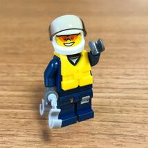 LEGO レゴ ミニフィグ 海上警察 警官 隊員 ポリス_画像1