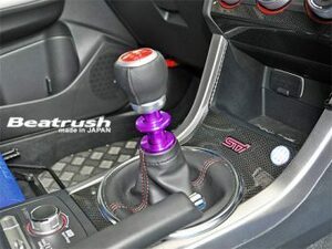 【LAILE/レイル】 Beatrush リバースノブ パープル スバル WRX STi VAB/GRB/GVB インプレッサ WRX STi GDB フォレスター SG9 [S76024RKP]