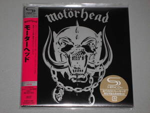 USED★紙ジャケ★入手難★★1977HM/HRデビュー名盤★モーターヘッド★MOTORHEAD