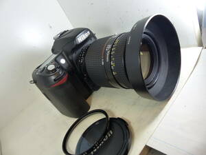 大口径 ニコン AF 35-70㎜ F2.8 フード D80 ボディ付