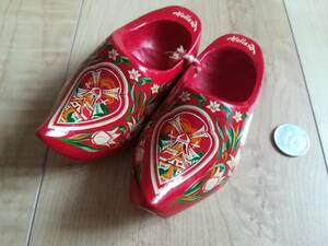 オランダ村土産　オランダ木靴　インテリア小物　洋風置物
