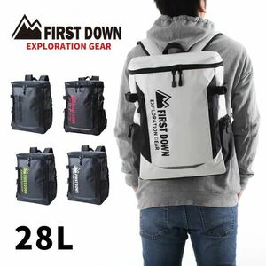 ☆ 最安値 リュック 33018 FIRST DOWN ファーストダウン バックパック リュック デイパック 通勤 通学 28L A4 B5 PC収納 ネオンピンク ☆