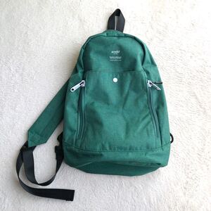 【値下げ中】anello(アネロ) ボディバッグ グリーン