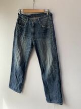 【人気】Levis/リーバイス　デニム　パンツ　インディゴ　503　W31　Ｌ33　ジーパン　ジーンズ　渋い　タグ　（K607）_画像9