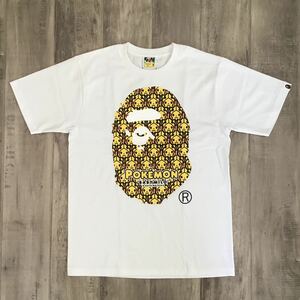 ★新品★ ポケモン × BAPE Big HEAD Tシャツ Mサイズ a bathing ape BABY MILO POKEMON エイプ ベイプ アベイシングエイプ マイロ wt62