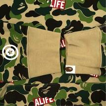 ★激レア★ ALIFE × BAPE ABC camo シャーク パーカー Mサイズ a bathing ape エイプ ベイプ アベイシングエイプ shark pullover hoodie_画像6