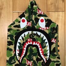 ★激レア★ ALIFE × BAPE ABC camo シャーク パーカー Mサイズ a bathing ape エイプ ベイプ アベイシングエイプ shark pullover hoodie_画像2