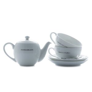 DEAN & DELUCA ティーカップ&ソーサー ティーポット & モーニングマグ ブラウン / ディーンアンドデルーカ