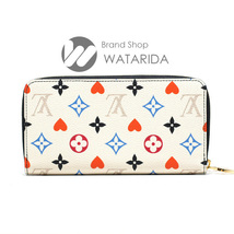 ルイヴィトン Louis Vuitton 財布 ジッピー・ウォレット M57491 ゲーム・オン 2021クルーズコレクション 保存袋・箱付 未使用品 送料無料_画像2