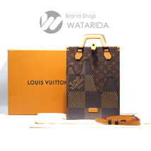 ルイヴィトン Louis Vuitton バッグ ミニトート N40355 LVスクエアード 2ウェイ ダミエ ジャイアント NIGO 箱・袋付 未使用品 送料無料_画像9