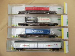 Minitrix 15645-01, 02, 03, 09 OBB( Austria National Railways ). car 4 both Trix