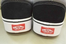 新品未使用 VANS バンズ comfycush OLD SKOOL コンフィクッシュ オールドスクール VN0A3WMA49M 定価9,900円 ブラック ブルー US9 27センチ_画像4