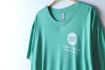 【送料無料】USA古着 Macon Electric Cooperative ビッグサイズ Tシャツ メンズXL オーバーサイズ グリーン 緑色 アメリカ古着 BB0190_画像3