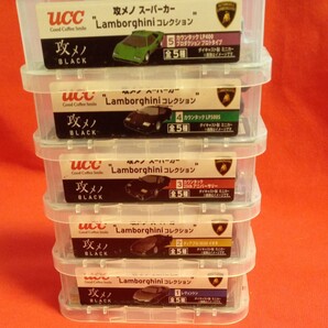 UCC ランボルギーニ メノ スーパーカー Lamborghini コレクション フルコンプ ダイキャスト 攻 全5種類