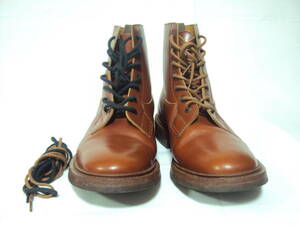 Tricker*s Tricker's M5635 BURFORD marron antique Dyna ito sole UK8