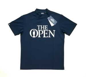 新品　THE OPEN ジオープン　the open ストレッチメッシュ　モックシャツ サイズ選択可