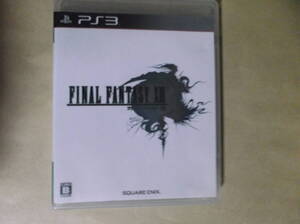 PS3 ファイナルファンタジー13 FFⅩⅢ