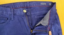 良品 TOMMY HILFIGER/トミーヒルフィガー HUDSON/ハドソン ストレッチデニム ジーンズ ブルー W32/L32表記 メンズ_画像3