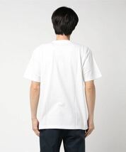 新品 送料無料 Sync.【KOSUKE KAWAMURA】TEE 'ALTERNATE' 河村康輔 Tシャツ 白 L グラフィック モード メディコムトイ_画像2