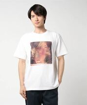 新品 送料無料 Sync.【KOSUKE KAWAMURA】TEE 'ALTERNATE' 河村康輔 Tシャツ 白 XL グラフィック モード メディコムトイ_画像1