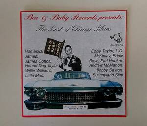 m198 V.A./Bea & Baby Presents/The Best of Chicago blues/Wolf Records 120.293 CD/Eddie Taylor James Cotton Earl Hooker