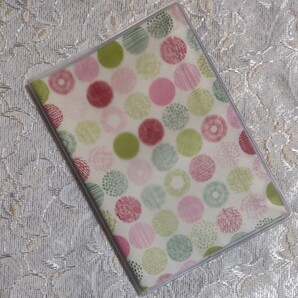 ⑩-A★お薬手帳ホルダー★ビニール製カバー付き