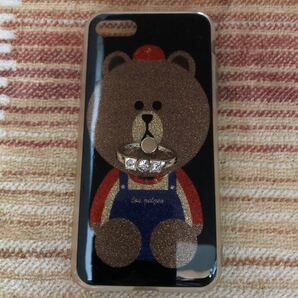 【キラキラくまちゃんスマホケース】iPhone8