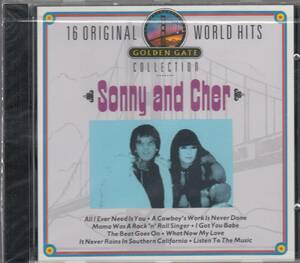 輸 Sonny & Cher 16 Original World Hits ソニー&シェール 未開封◆規格番号■2561352◆送料無料■即決●交渉有