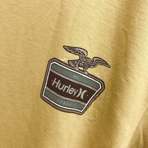 未使用タグ付　希少　Hurley　ハーレー　Ｔシャツ　半袖　丸首　イエロー系　M_画像5