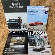 Volkswagen The Beetle Golf カタログ パンフレット 4冊 セット フォルクスワーゲン ザ ビートル ゴルフ LIFE STYLE BOOK TRANSIT SWITCH_画像1